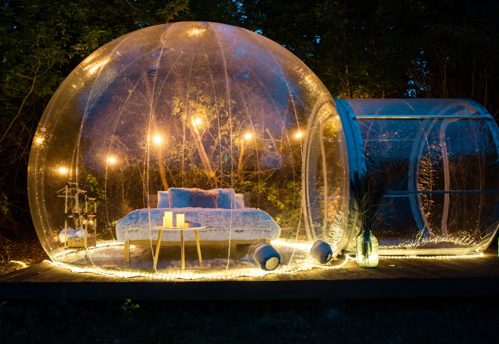 best transparent inflatable bubble tent