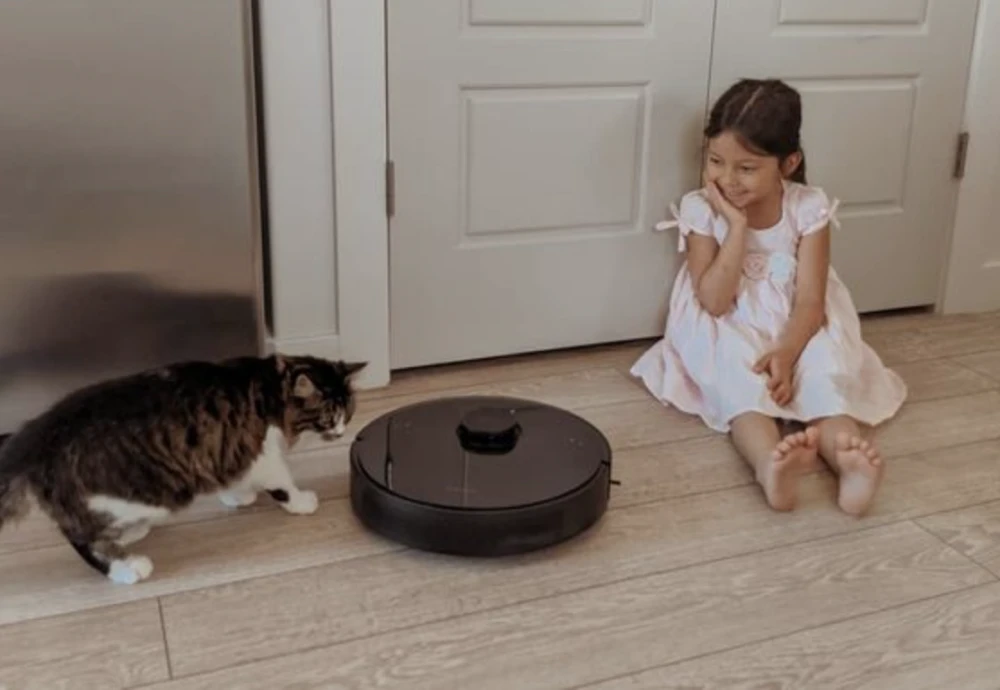 self cleaning vacuum robot